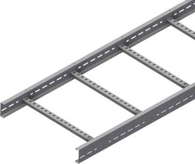 Øglænd System LOE75 Cable Ladder, 500 mm, 3 m, Zinc-Magnesium Coated