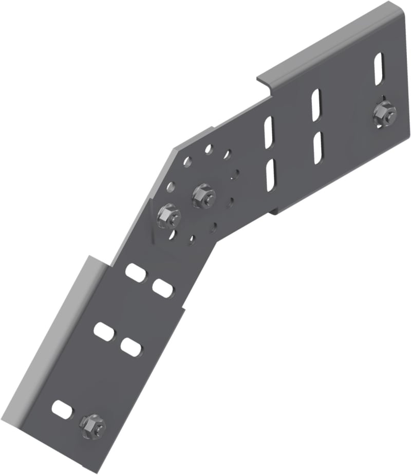 Øglænd System LOE75 Hinge, Zinc-Magnesium Coated
