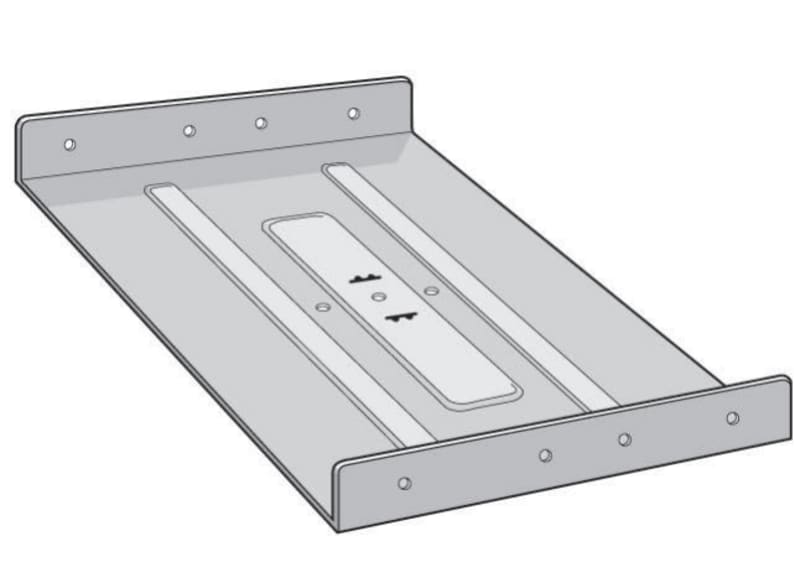 Wibe Support Beam / Joint W7/40-400 — Pre-galvanized steel (717024)