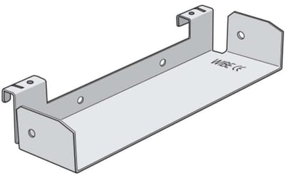Wibe T-Joint W29/40-200 for W1/W3/W70 — Pre-galvanized steel