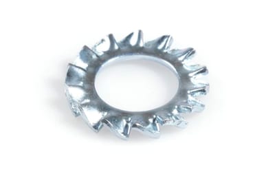Arvid Nilsson DIN 6798A External Serrated Lock Washer M5 5.3x10x0.6 Zinc-Plated Steel