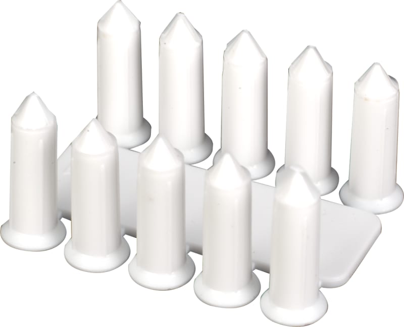 Plastic Plug FOR PIN White TCP0 (1140003)