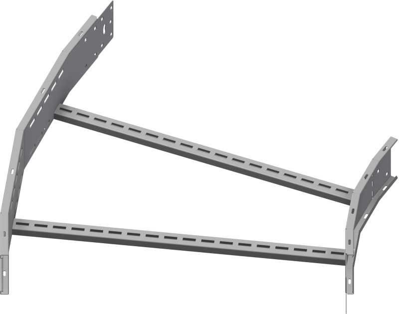 Øglænd System OE150 Flat Elbow 30°, 900 mm, R900, Stainless Steel