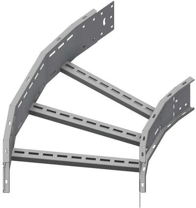 Øglænd System OE150 Flat Elbow 45°, R600