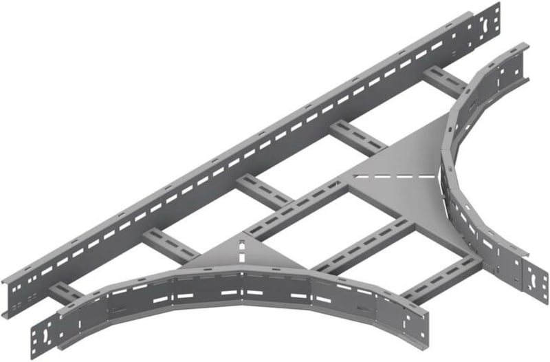 Øglænd System OE100 Tee, 150/300 mm, R600, Stainless Steel