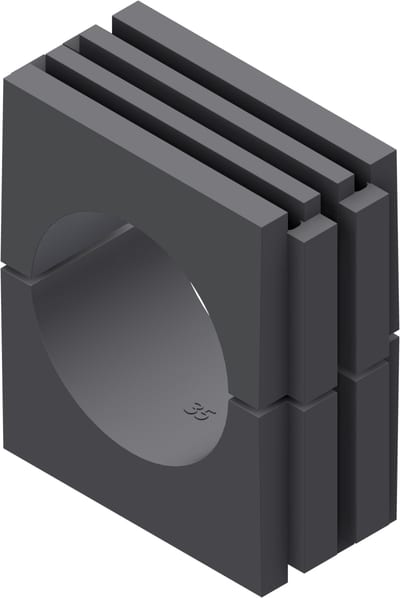 Øglænd System 1384924 INKO-M FC 6-13 SS Locking Plate, Stainless Steel