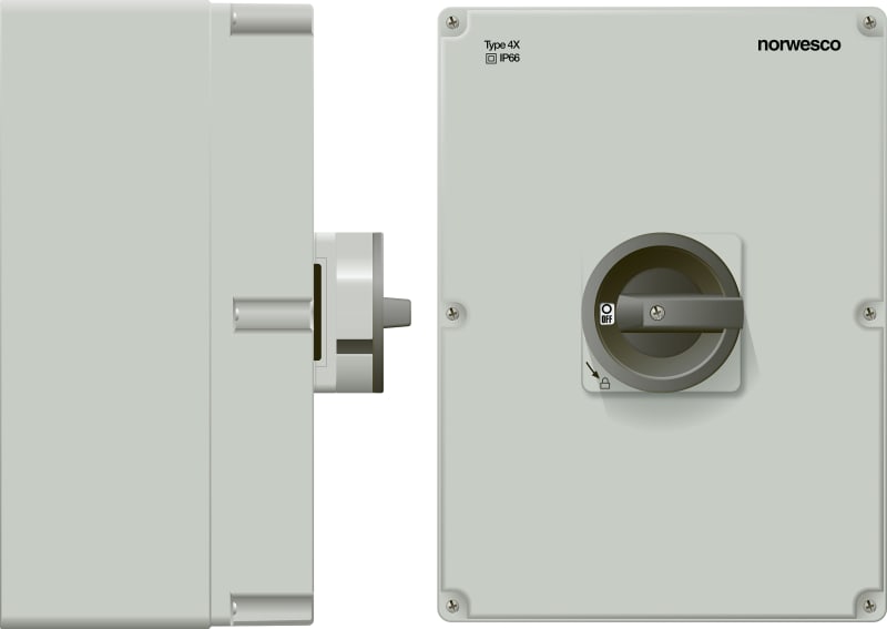 norwesco DCM 455 DC Load Break Switch 4-Pole 50 A (DC 455)