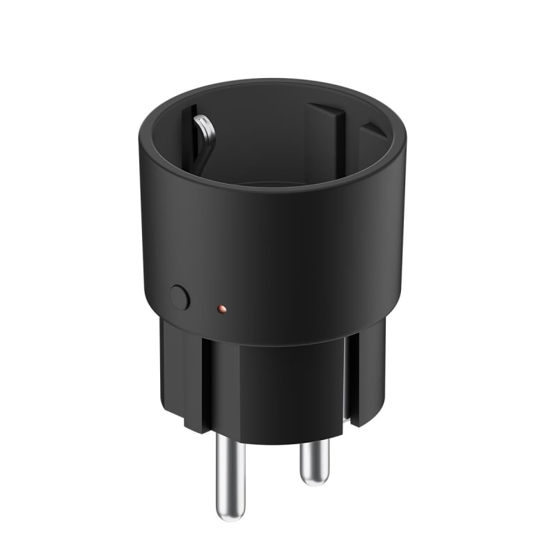 Smart plug on/off black,16A,mesh,BT (1400219)
