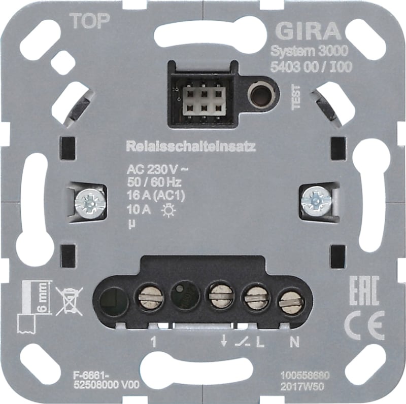 S3000 Switch Insert (540300)