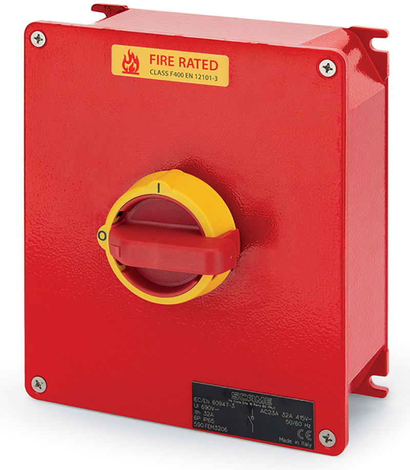 Safety Switch, Fire-Rated, 20 A 2-Pole (602517)