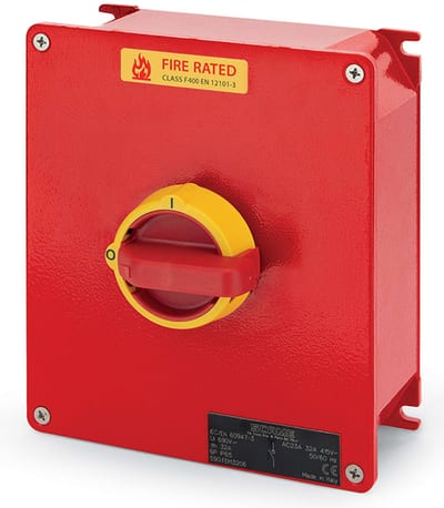 Safety Switch, Fire-Rated, 20 A 2-Pole