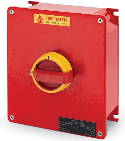 Safety Switch, Fire-Rated, 20 A 3-Pole