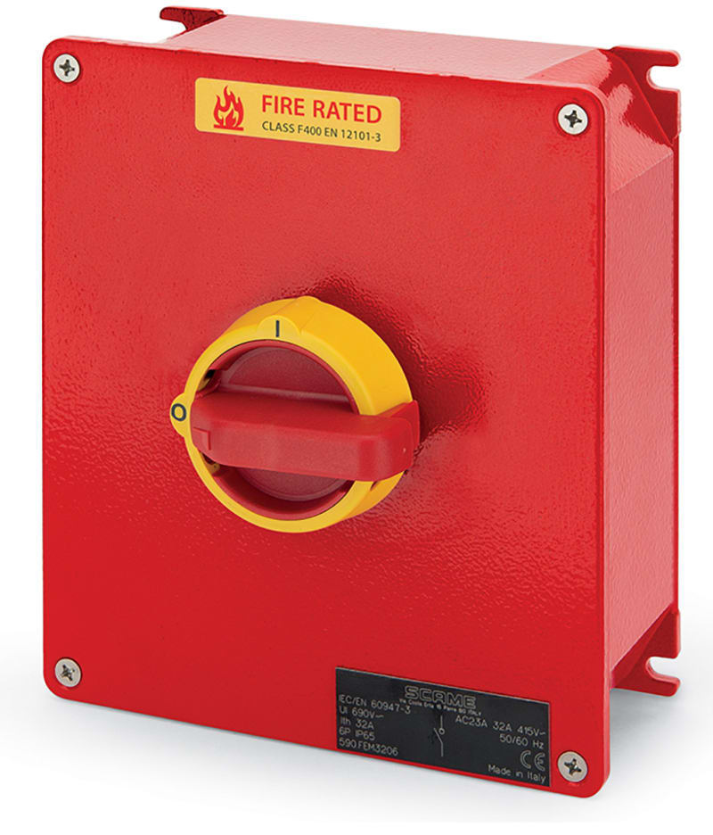 Safety Switch, Fire-Rated, 32 A 3-Pole H (602531)