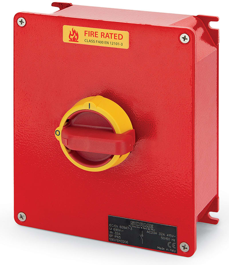 Safety Switch, Fire-Rated, 125 A 3-Pole H (602570)