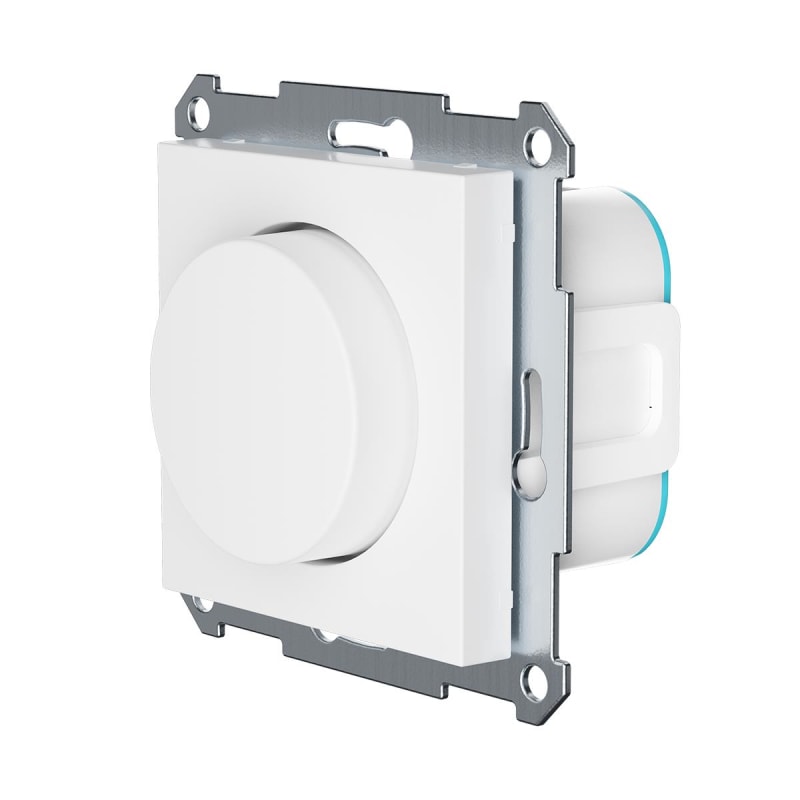 Rotary dimmer SW,white,1-2POL,300VA,BT,mesh (VRI-02-SW)