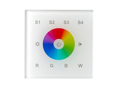 Touchpanel RGBW DALI