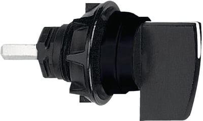 Schneider Electric KAA1H operating head for cam switch - Ø 29 mm - black handle
