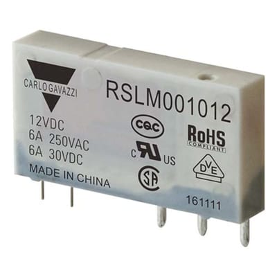 6.2mm Auxiliary Relay (RSLM001012)
