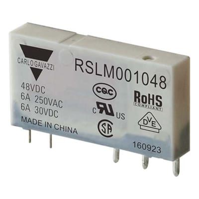 6.2mm Auxiliary Relay (RSLM001048)