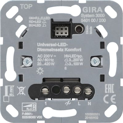 S3000 LED Dimmer UNIV. COMF.