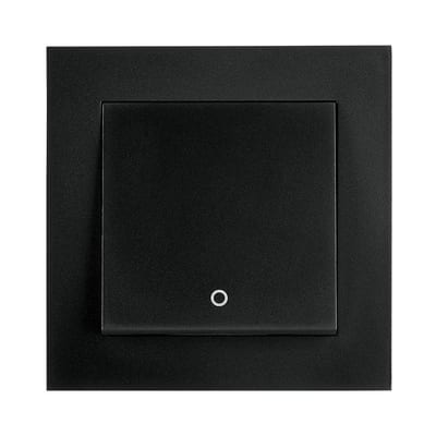 Switch IF 2-Pole Black