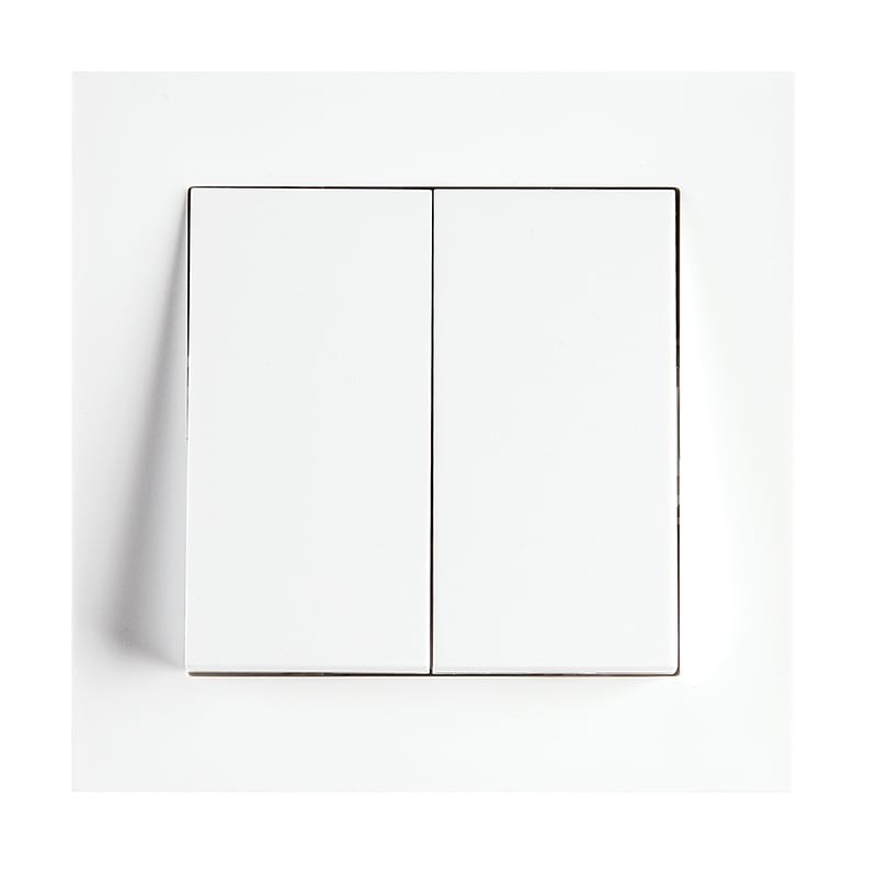 Switch IF 1+1 White (76040)