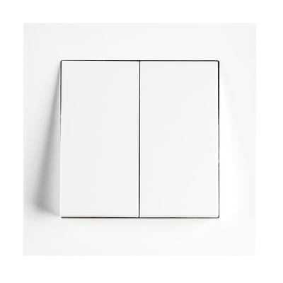 Switch IF 1+1 White (76040)