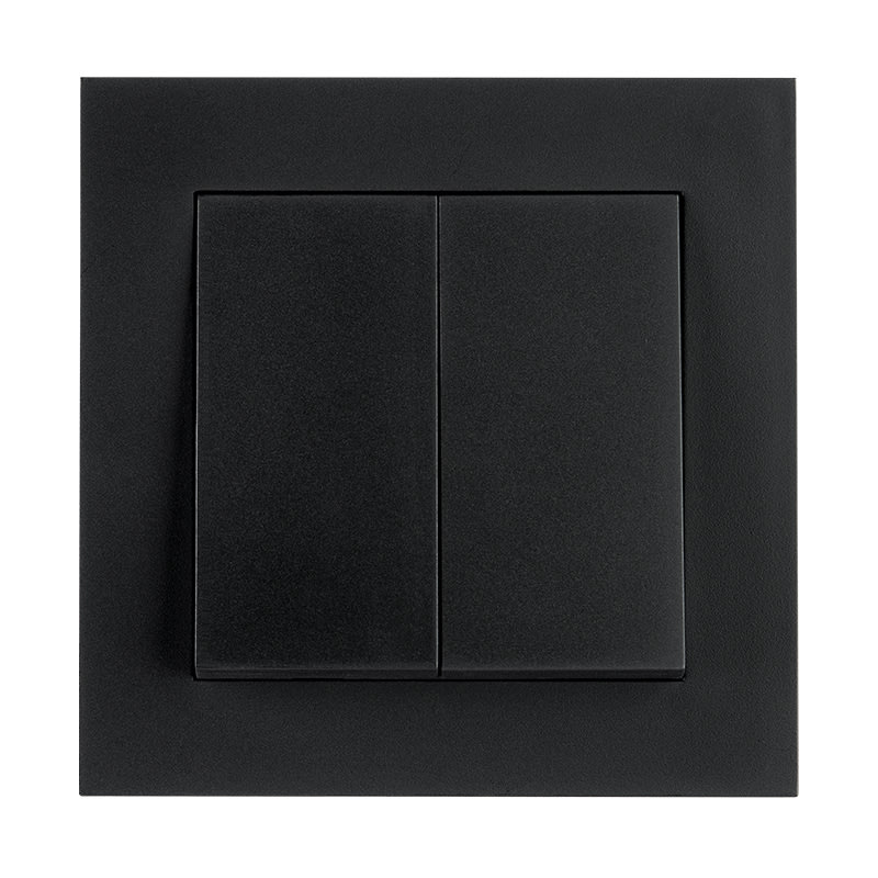 Switch IF 1+1 Black (76041)