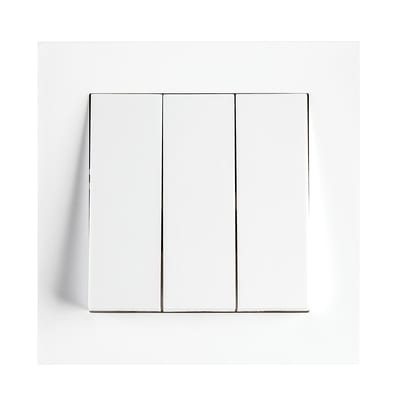 Switch IF 1+1+1 White
