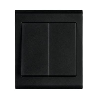 Switch PV 1+1 Black (76541)
