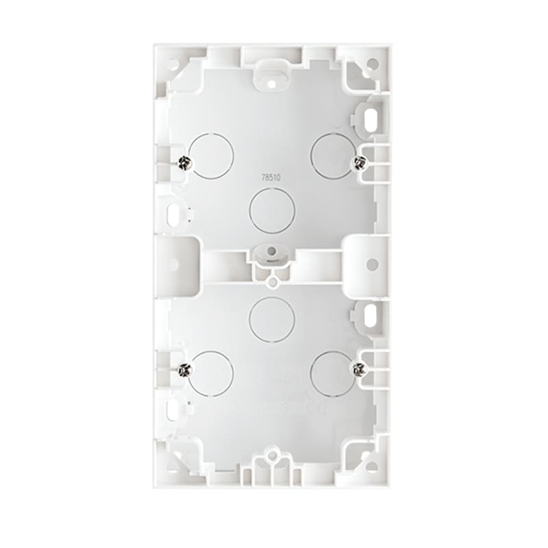 WALL-Mounted Cover 2X White (78510)