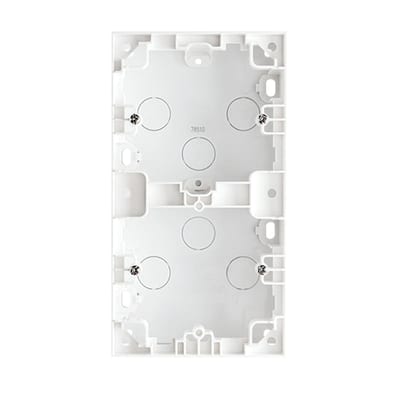 WALL-Mounted Cover 2X White