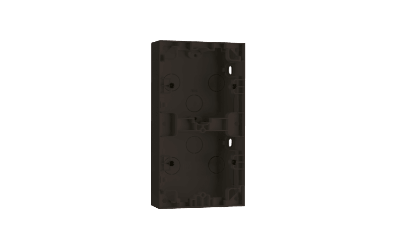 WALL-Mounted Cover 2X Black (78511)