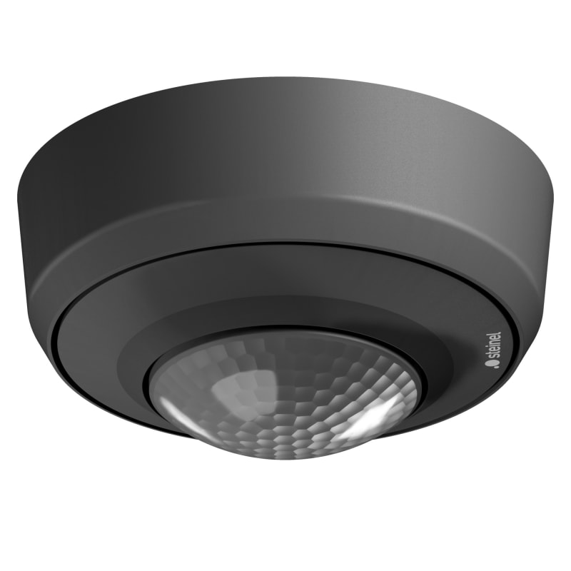 Steinel 087883 PD8 On/Off Surface-Mounted Presence Sensor Black