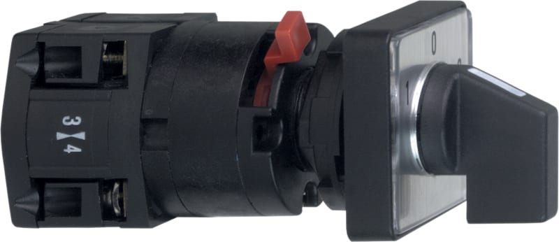 Selector switch 2 POSITIONS WITH OFF POSITION2-POLE (K10D002UCH)
