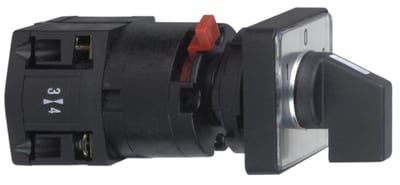 Selector switch 2 POSITIONS WITH OFF POSITION3-POLE
