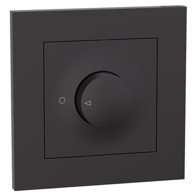 2POL GLED dimmer Plus Black