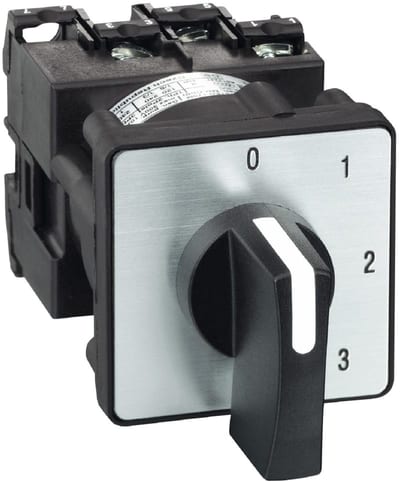 Schneider Electric Harmony K1, K2, Cam stepping switch, 1 pole,, 45°, 12 A, screw mounting K1C003QLH
