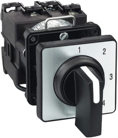 Cam switch 4 steps 1-Pole bottom