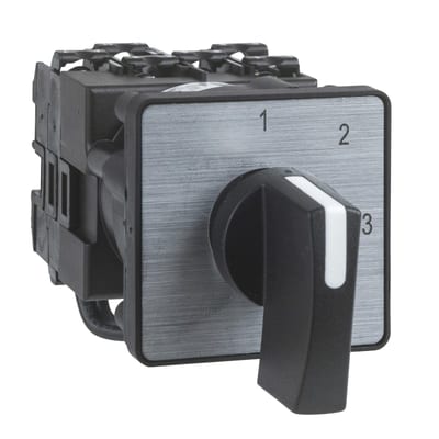 Schneider Electric cam changeover switch - 4-Pole - 45° - 12 A - screw mounting K1H004ULH
