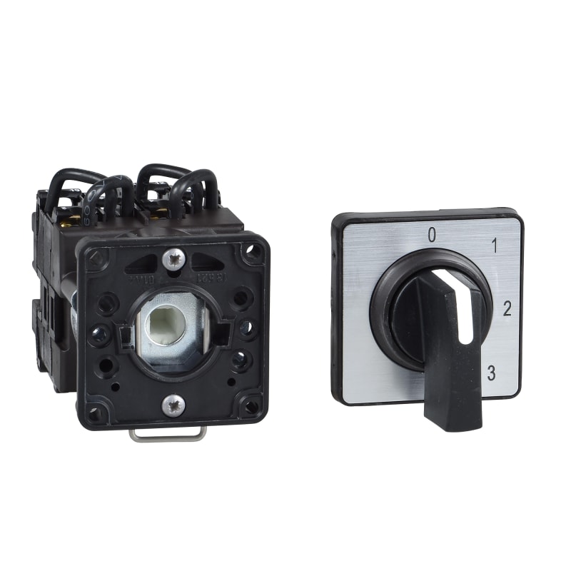 Schneider Electric K2F013UCH Cam Selector Switch, 2 Positions, 3-Pole, Ø22 mm