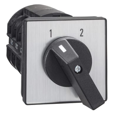 Schneider Electric cam changeover switch - 4-Pole - 60° - 63 A - screw mounting K63H004UP