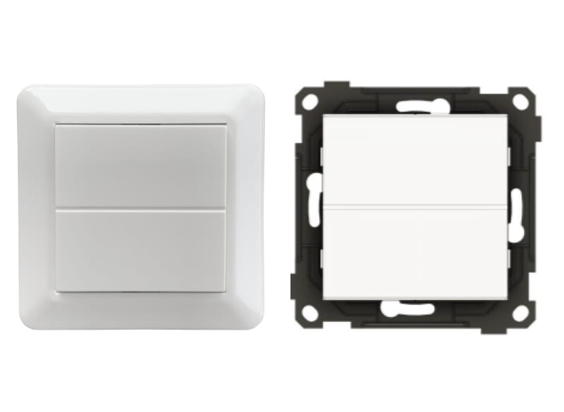 Casambi single switch 2-Channel polar-white (1402652)