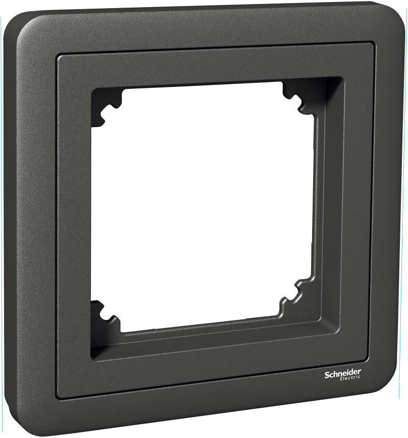 1-hole combination frame anthracite (WDE003801)