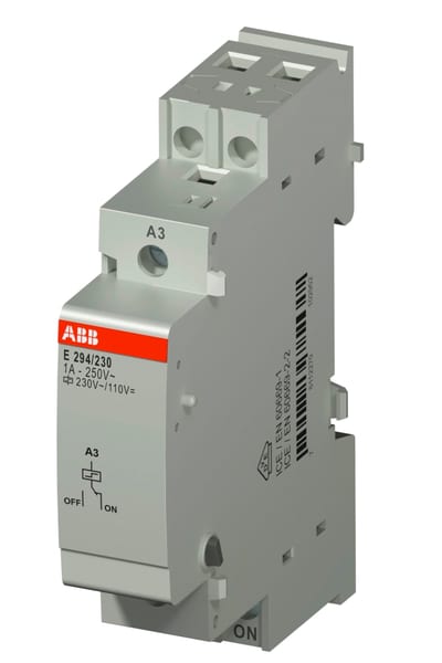 ABB Impulse Relay OFF/ON Add-On E294 230 V AC