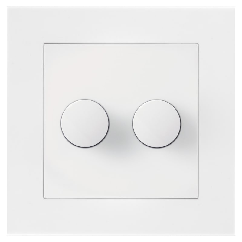 Unidim Duo LED 2X250W 1-Pole White. (1405904)