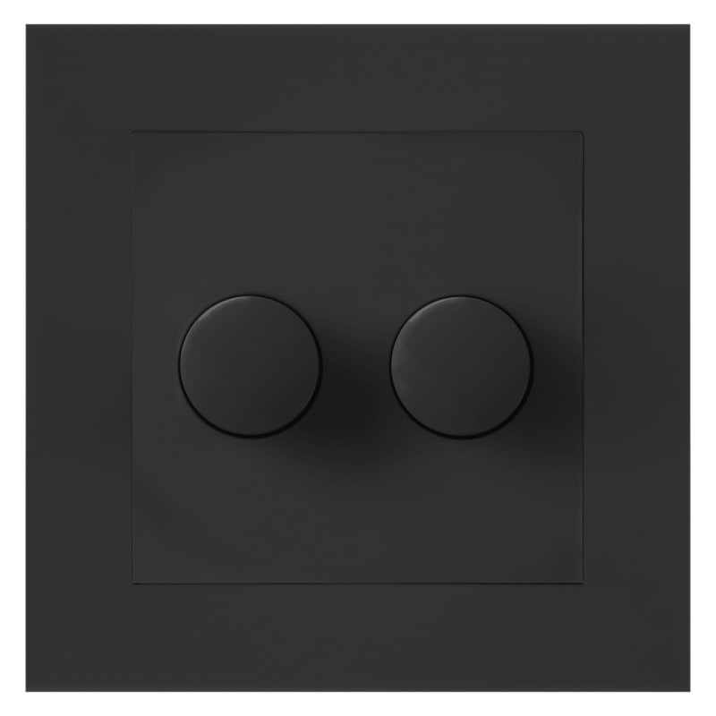 Unidim Double 2X250W Black. (1405954)