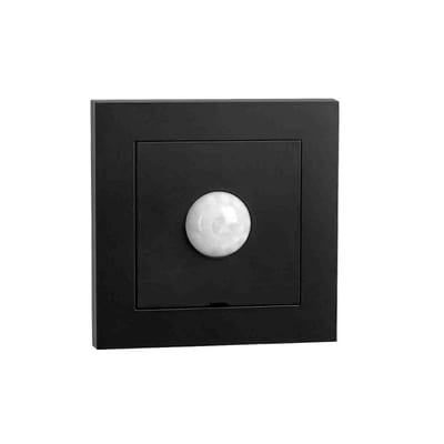 PIR WALL Black Front