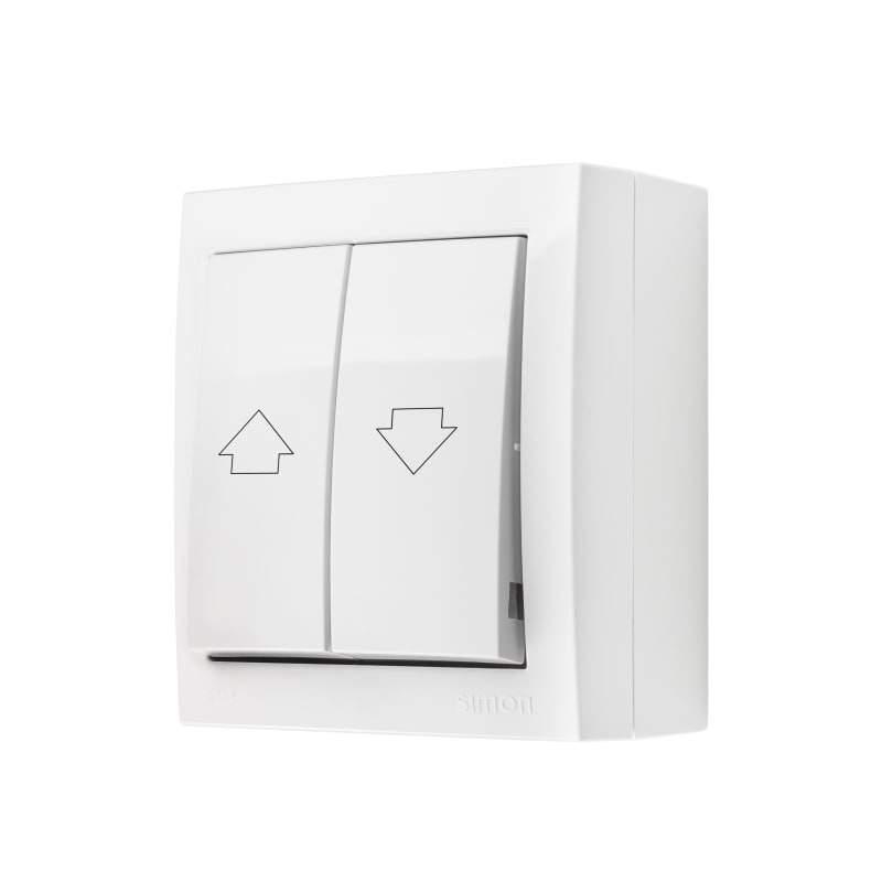 Awning Switch X4, IP44, Wall-Mounted, 10 A, Screw Terminals, White (1406390)