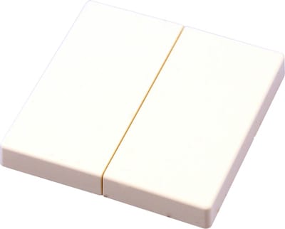 Eaton Double Rocker Pure White 55x55 mm